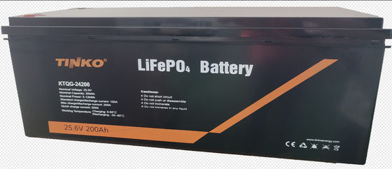 Buen precio 4.8wh Batería de alta energía 24V 200AH Lifepo4 para almacenamiento de energía solar en línea