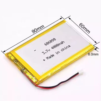 Buen precio Batería recargable de 3,7V 606090 Li Polymer 4000mAh para electrónica de consumo en línea