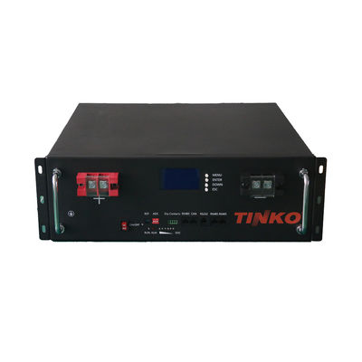 Buen precio Almacenamiento de respaldo para el hogar montado en el bastidor Syatem 51.2V 48V 100ah Para uso residencial y de telecomunicaciones en línea