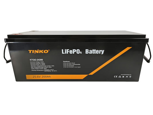 Buen precio 5.12kwh Batería de alta energía 24V 200AH Lifepo4 para almacenamiento de energía solar en línea
