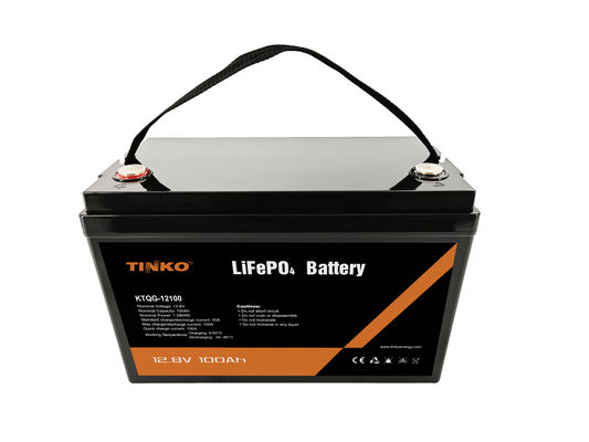 Buen precio Batería de larga duración de 12 V para almacenamiento solar 100AH LiFePO4 Batería de ciclo profundo en línea