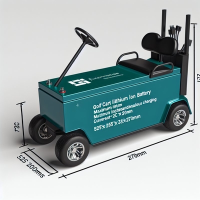 Buen precio Batería LiFePO4 de 51,2 V y 230 Ah para carrito de golf con más de 6000 ciclos en línea